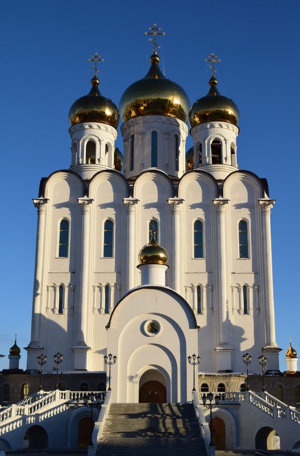 Набережная реки Магаданки