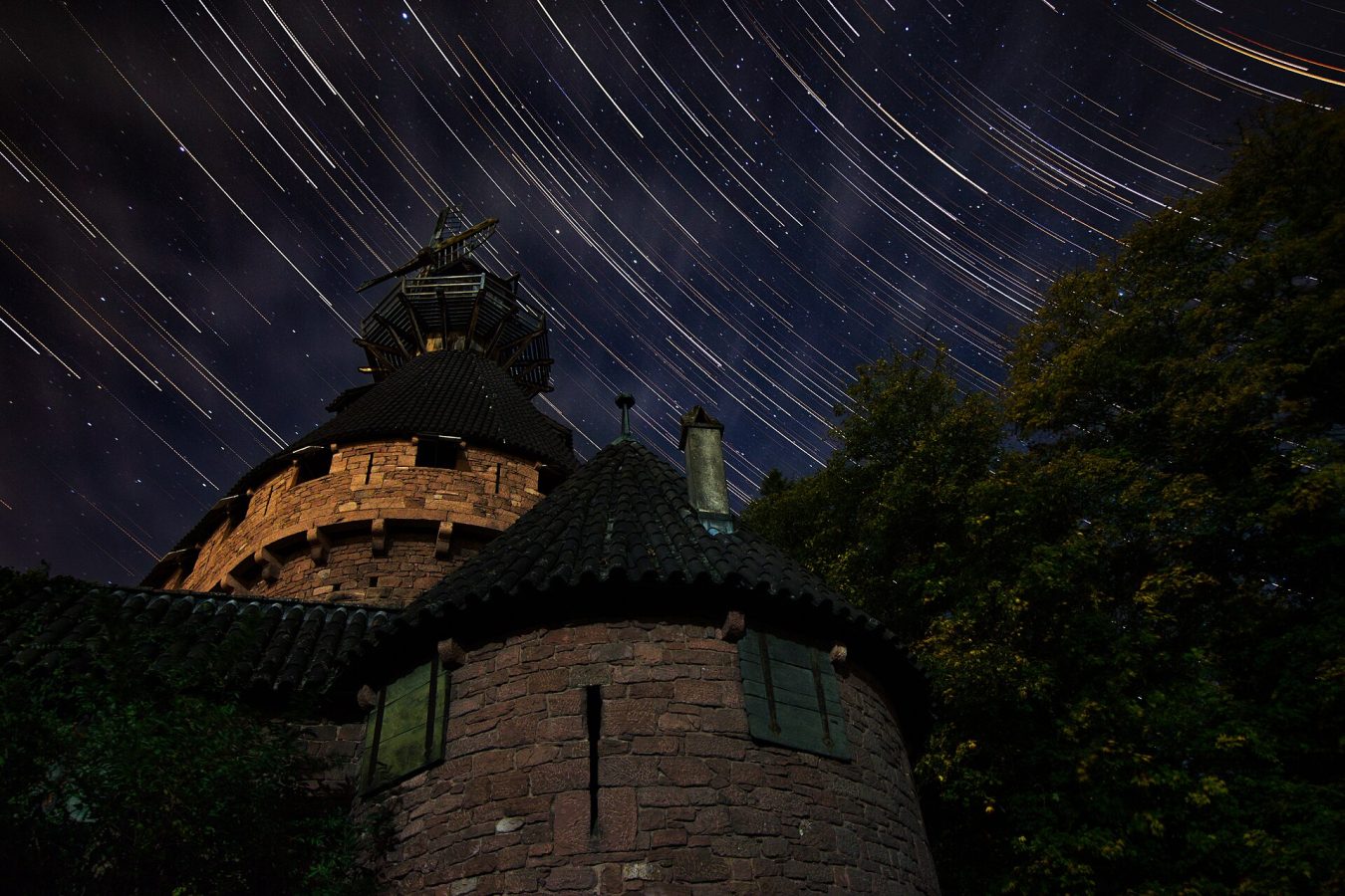 Viewing platform near Haut-Kœnigsbourg Castle