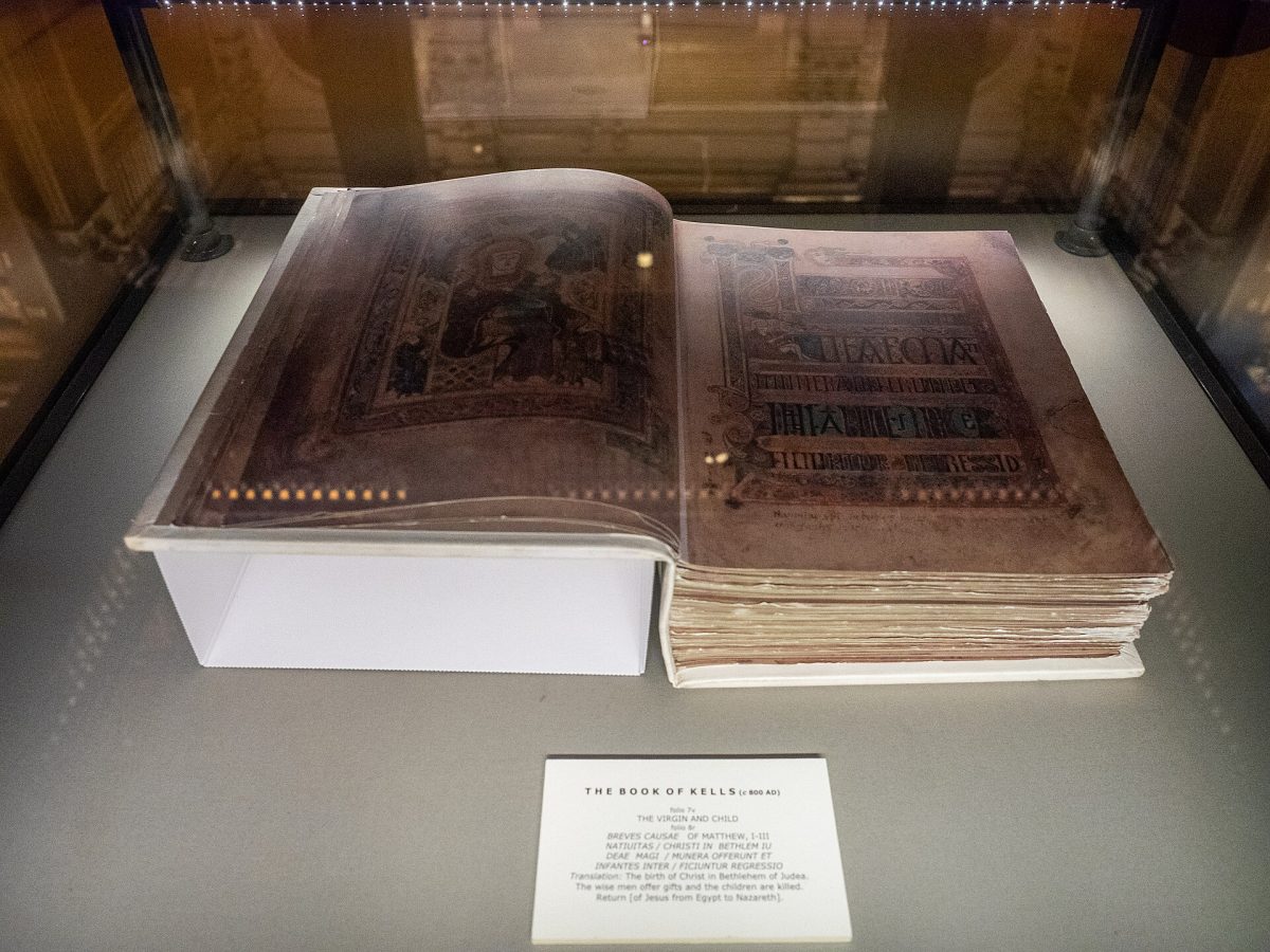 Тринити-колледж и Келлская книга